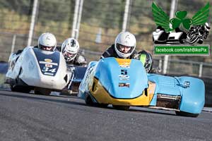Andy Rowe sidecar racing at Mondello Park