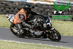 Martin Burnett motorcycle racing at Kirkistown Circuit