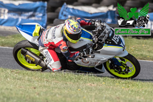 Jonny Campbell motorcycle racing at Kirkistown Circuit