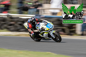 Kris Duncan motorcycle racing at Kirkistown Circuit