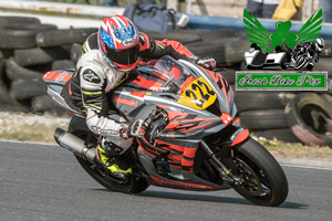 Michael Gahan motorcycle racing at Kirkistown Circuit