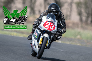 Cahal Graham motorcycle racing at Kirkistown Circuit