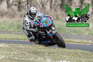 David Graham motorcycle racing at Kirkistown Circuit