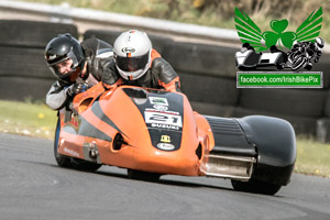 Stuart Halliday sidecar racing at Bishopscourt Circuit