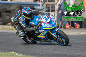Mark Hanna motorcycle racing at Kirkistown Circuit