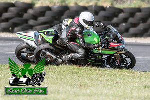 Heather Hawthorne motorcycle racing at Kirkistown Circuit
