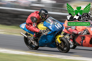 Joe Holmes motorcycle racing at Kirkistown Circuit