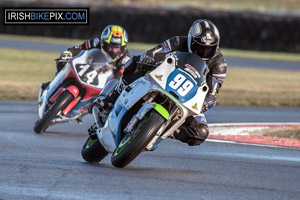 Luke Houston motorcycle racing at the Sunflower Trophy, Bishopscourt Circuit