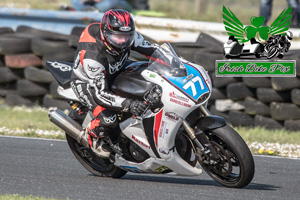 Dave Liddy motorcycle racing at Kirkistown Circuit