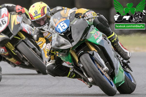 Ian Lougher motorcycle racing at Bishopscourt Circuit