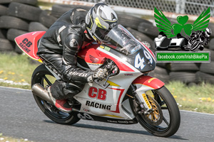 Malcolm Love motorcycle racing at Kirkistown Circuit