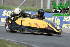 Dylan Lynch sidecar racing at Bishopscourt Circuit