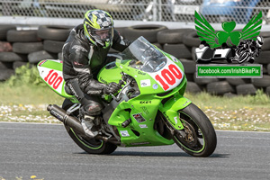 Darren Overend motorcycle racing at Kirkistown Circuit