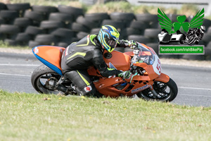 Samantha Scott motorcycle racing at Kirkistown Circuit