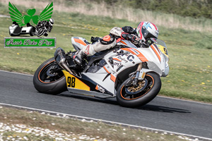 Jonny Singleton motorcycle racing at Kirkistown Circuit