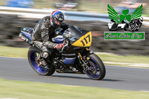 Matt Templar motorcycle racing at Kirkistown Circuit