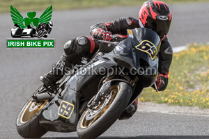 Darragh Trappe motorcycle racing at Mondello Park