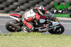 John Ward motorcycle racing at Kirkistown Circuit