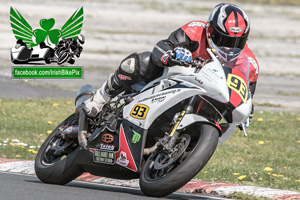 John Ward motorcycle racing at Kirkistown Circuit