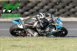 Jack Waring motorcycle racing at Kirkistown Circuit