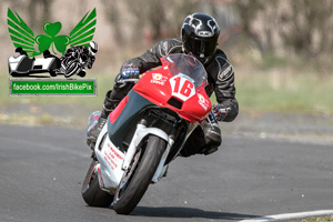 Jonathan Watt motorcycle racing at Kirkistown Circuit