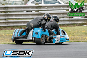 Tony Wheatley sidecar racing at Bishopscourt Circuit