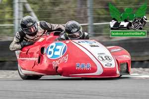 Mark Codd sidecar racing at Mondello Park