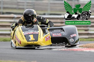 Mark Gash sidecar racing at Bishopscourt Circuit