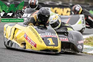 Mark Gash sidecar racing at Mondello Park