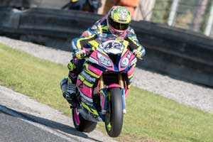 Luke Johnston motorcycle racing at Mondello Park