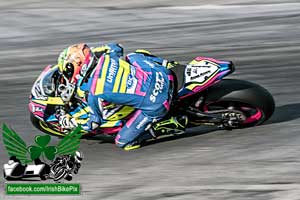 Luke Johnston motorcycle racing at Mondello Park