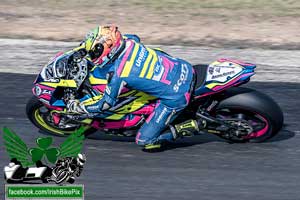 Luke Johnston motorcycle racing at Mondello Park