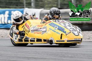 Scobby Killough sidecar racing at Bishopscourt Circuit