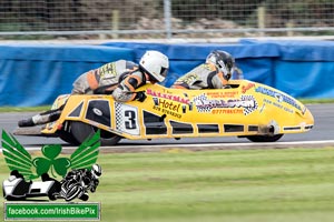 Scobby Killough sidecar racing at Bishopscourt Circuit