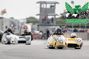 Scobby Killough sidecar racing at Bishopscourt Circuit