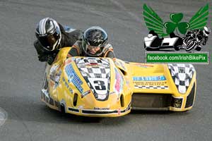 Scobby Killough sidecar racing at Mondello Park