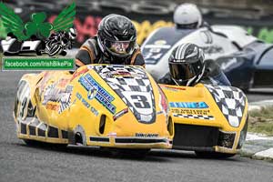 Scobby Killough sidecar racing at Mondello Park