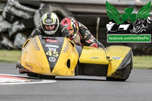 Derek Lynch sidecar racing at Bishopscourt Circuit