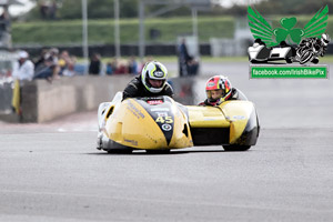 Derek Lynch sidecar racing at Bishopscourt Circuit