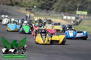 Derek Lynch sidecar racing at Mondello Park