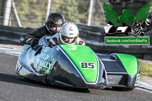 Philip McNally sidecar racing at Mondello Park