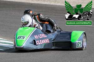 Philip McNally sidecar racing at Mondello Park