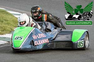 Philip McNally sidecar racing at Mondello Park