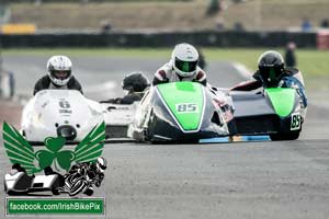 Philip McNally sidecar racing at Bishopscourt Circuit