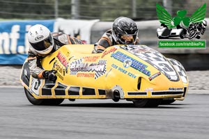 Eamon Mulholland sidecar racing at Mondello Park