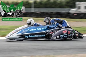 Peter O'Neill sidecar racing at Bishopscourt Circuit