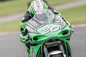 Denver Robb motorcycle racing at Bishopscourt Circuit