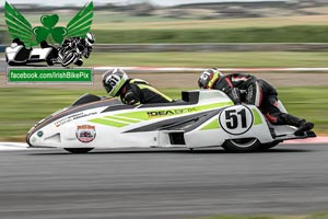 Daniel Rzeszutek sidecar racing at Bishopscourt Circuit