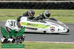 Daniel Rzeszutek sidecar racing at Bishopscourt Circuit