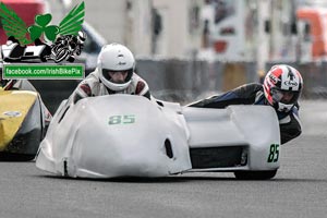 Hugh Smith sidecar racing at Bishopscourt Circuit